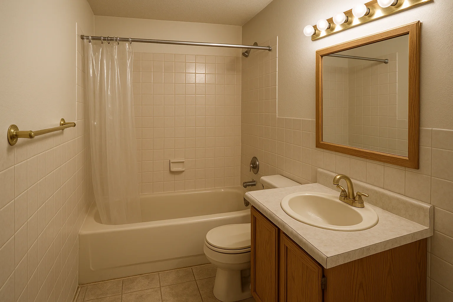 Luxury Spa Ensuite — before renovation